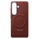 4. Carbon Magnet Case für Samsung Galaxy S26 S942, Korallenrot EF-KS942SREGWW