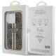 8. Guess IML 4G Gold Stripe Hülle für iPhone 15 Pro – braun