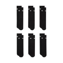 Nike Everyday Cush Crew Kindersocken 6 Paar Schwarz SX6910 010