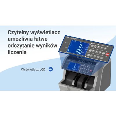 11. Extralink LockStar MG X-600 UV, IR professioneller Banknotenzähler