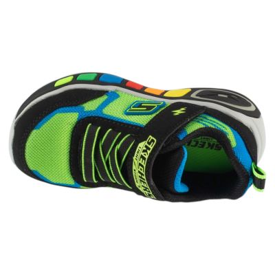 3. Skechers Play Scene – Storm Brights 407606N-LMBK Grün, Größe 24