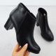 2. Klassische Damen-Ankle-Boots Jezzi ASA125-36 mit Blockabsatz