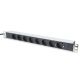 6. DIGITUS DN-95401 RACK-Streifen (8 x UTE; 16 A; 2 m; schwarz)