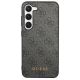 3. Guess GUHCS23SG4GFGR S23 S911 Grau/Grau Hardcase 4G Metal Gold Logo