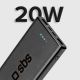 10. Powerbank SBS TTBB10000FASTPD20K 10000 mAh 20W mit Power Delivery - schwarz
