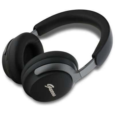 2. Guess Bluetooth ANC On-Ear-Kopfhörer GUBHC22PSFCSMK schwarz/schwarzes Metal Script Logo