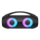 3. Denver BTG-618 Tragbarer/Party-Lautsprecher, tragbarer Stereo-Lautsprecher, Schwarz, 40 W