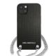 3. Karl Lagerfeld KLHCP13SPMK iPhone 13 mini 5,4 "Hardcase schwarz / schwarzes Leder mit Struktur und Kette