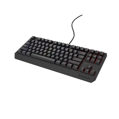 5. GENESIS THOR 230 TKL CZ/SK RGB MECHANISCHE GAMING-TASTATUR OUTEMU ROT SCHWARZ HOT SWAP