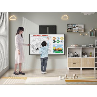 7. TV-Wandhalterung 60"-100"/1 TFT, höhenverstellbar, 1 Gelenk, 90 kg (Einzelhandelspreis)