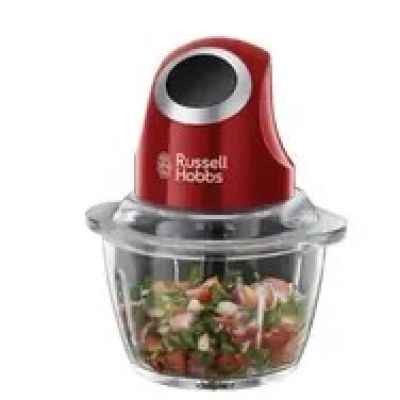 2. Russell Hobbs 24660-56 Elektrischer Gemüseschneider 1L 200W Rot