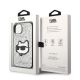 8. Karl Lagerfeld KLHCP14MG2CPS iPhone 14 Plus 6,7" Silber/Silber Hardcase Glitter Choupette Patch