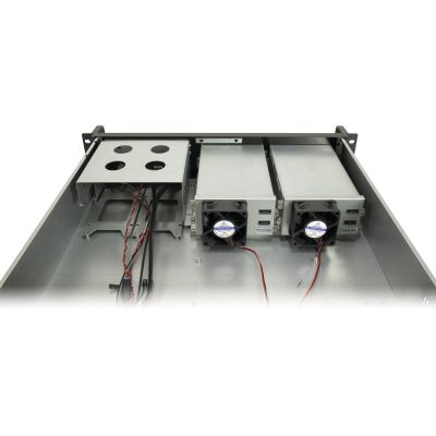8. Inter-Tech 2U-2504 Rack Schwarz