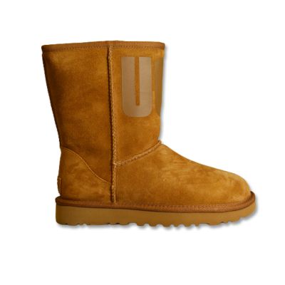 UGG W Classic Short Rubber Logo High Snow Boots für Damen - 1108230-CHE
