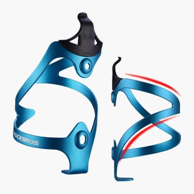 4. Rockbros 2017-11ABL Aluminium Fahrradflaschenhalter - Blau