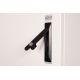 7. Digitus 19" 7U Wand-Netzwerkschrank 600x600 mm, Volltür, grau, ungeteilt, montiert, IP55, 100 kg