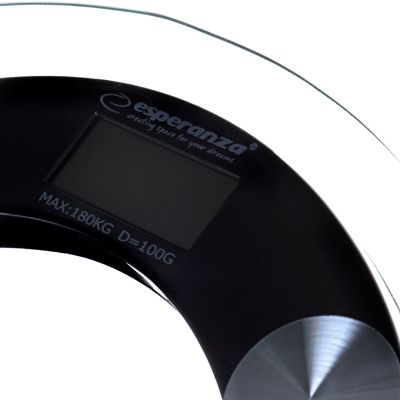 2. Esperanza Pilates EBS008K Badezimmerwaage (transparent)