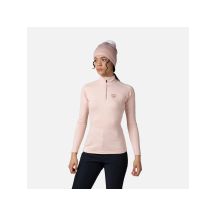 Rossignol W Classique rosa Sweatshirt mit 1/2-Reißverschluss