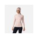 Rossignol W Classique rosa Sweatshirt mit 1/2-Reißverschluss
