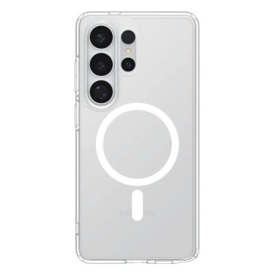 3. Spigen Ultra Hybrid Mag MagSafe Hülle für Samsung Galaxy S26 Ultra – Transparent und Weiß