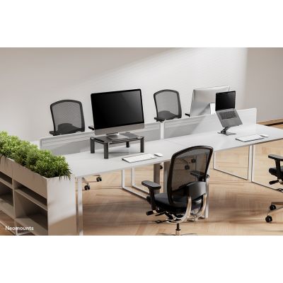 9. Neomounts NSMONITOR20 Monitorhalterung/Ständer 81,3 cm (32") Schwarz Schreibtisch