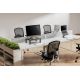 9. Neomounts NSMONITOR20 Monitorhalterung/Ständer 81,3 cm (32") Schwarz Schreibtisch