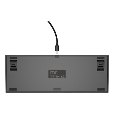 5. GENESIS Thor 404 TKL Gaming-Tastatur USB QWERTY Amerikanisches/Internationales Schwarz