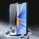 5. Dux Ducis 9D gehärtetes Glas Oppo A17 9H gehärtetes Glas mit schwarzem Rahmen