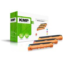 KMP B-T125X Tonerkartusche 3er-Pack Ersatz Cyan, Magenta, Gelb