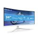 Philips 34M2C5501A/00 Computermonitor 86,4 cm (34") 3440 x 1440 px Wide Quad HD LCD Weiß