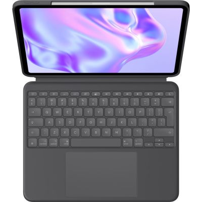 8. LOGITECH Combo Touch Keyboard Case 920-012833 für Apple iPad Pro 13 (M4) Grau