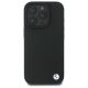 3. BMW Sign Leather Diamond Metal Logo MagSafe-Hülle für iPhone 16 Pro – Schwarz