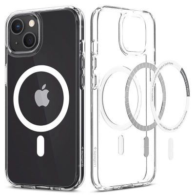 8. Spigen Ultra Hybrid Mag-Hülle mit MagSafe für iPhone 13 – Weiß