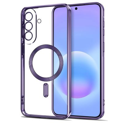 2. Tech-Protect MagFlex MagSafe Hülle für Samsung Galaxy A57 5G – Transparentes Lila