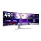 3. Philips Evnia 8000 49M2C8900L/00 Computermonitor 124,2 cm (48,9 Zoll) 5120 x 1440 Pixel Dual QHD QD-OLED Weiß