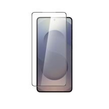 AmazingThing Radix Full Glass Hartglas mit schwarzem Rahmen für Samsung S25 Edge