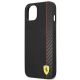 7. Ferrari FEHCP14MAXBK iPhone 14 Plus 6,7" schwarz/schwarz Hardcase Carbon
