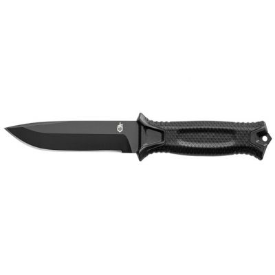 GERBER Strongarm Fixed Fine Edge Black Überlebensmesser
