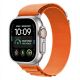 2. Tech-Protect Nylon Pro Armband für Apple Watch 44 / 45 / 46 / 49 mm – Orange