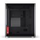 16. Jonsbo TK-0 PC-Gehäuse, Mini-Tower, Mini-ITX, gehärtetes Glas, Holz – schwarz