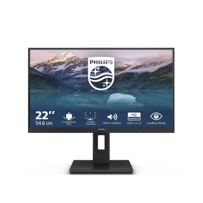 4. Philips 222S9JML/00 Computermonitor 54,6 cm (21,5 Zoll) 1920 x 1080 Pixel Full HD LCD Schwarz