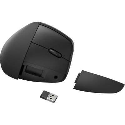 15. HP 920 Ergonomische Vertikalmaus Schwarz Kabellos Schwarz