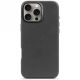Decoded Leder-Backcover-Hülle mit MagSafe für iPhone 16 Pro Max – Schwarz