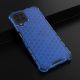 14. Honeycomb Handyhülle Schutzhülle mit TPU Rahmen für Samsung Galaxy A22 4G blau