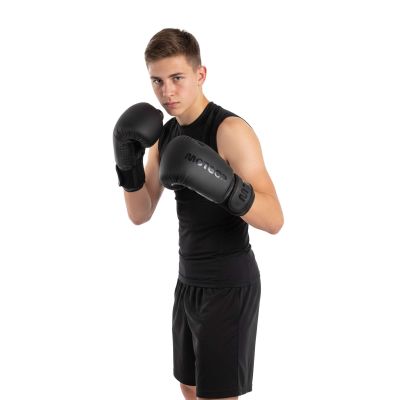 13. Meteor 10 oz Trainingsboxhandschuhe, Klettverschluss, PU