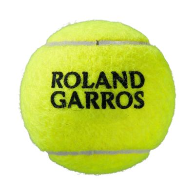 4. Wilson Roland Garros Sandplatz-Tennisbälle, 4 Stück, WRT115000