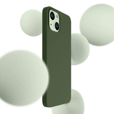 2. 3mk Hardy Silicone MagCase Hülle für iPhone 15 – Grün