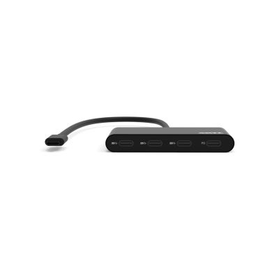 3. Port Designs 900147 USB-Typ-C Hubs und Konzentratoren 5000 Mbit/s Schwarz