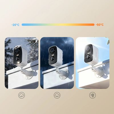 6. Dreame Navo Care SE 1 Outcam Außenkamera mit Solarpanel – weiß