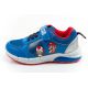 2. Leomil Kinder-Sportschuhe Super Mario Sneaker mit Klettverschluss und blauer LED-Beleuchtung